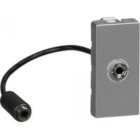 079379 Programmierte Audio-Buchse, Mosaik-Buchse, 3,5 mm, 1 Mod - Legrand von LEGRAND