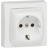 Legrand - Aufputz Steckdose Komplettgerät Oteo IP20 ultraweiß 086029 von LEGRAND