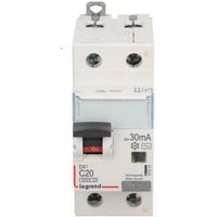 Differenzialschutzschalter 2P 20A C 0,03A Typ AC P312 DX3 411014 von LEGRAND