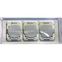 Diplomat Light 88447 Plaque 3 postes Blanc - Horizontal oder vertikal - Legrand von LEGRAND