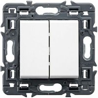 Doppelschalter valena next 1P 10A weiß Legrand 741244 Doppelschalter valena next 1P 10A weiß Legrand 741244 von LEGRAND