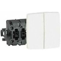 Doppelschalter oder weißer Schalter Legrand Oteo 086120 Doppelschalter oder weißer Schalter Legrand Oteo 086120 von LEGRAND