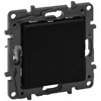 Leere Abdeckung und Adapter für Mosaic Niloé Step mattschwarz LEGRAND 864579 von LEGRAND