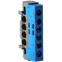 Legrand 004815 - Bornier de répartition IP2X neutre - 1 Anschluss 10 à 35mm≤ - Blau - L.62mm von LEGRAND