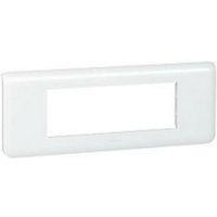 Legrand 078816 – MOSAIKplatte – 6 horizontale Module – WEISS von LEGRAND
