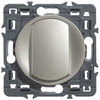 Legrand 099780 Drucktaster Céliane Soft 6A – Titan mit Halterung Legrand 099780 Drucktaster Céliane Soft 6A – Titan mit Halterung von LEGRAND