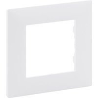 Legrand - Abdeckplatte 1 Modul Niloé Step 86471 Schwarz von LEGRAND