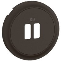 Legrand CN0154 Zierblende für einfache oder doppelte USB-Steckdose Céliane – schwarz Legrand CN0154 Zierblende für einfache oder doppelte USB-Steckdose Céliane – schwarz von LEGRAND