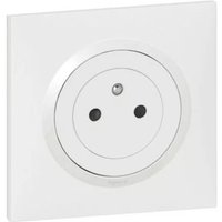 Legrand - Dooxie 600735 Steckdose Dooxie One - 2P+T Surface - 16A - Weiß von LEGRAND