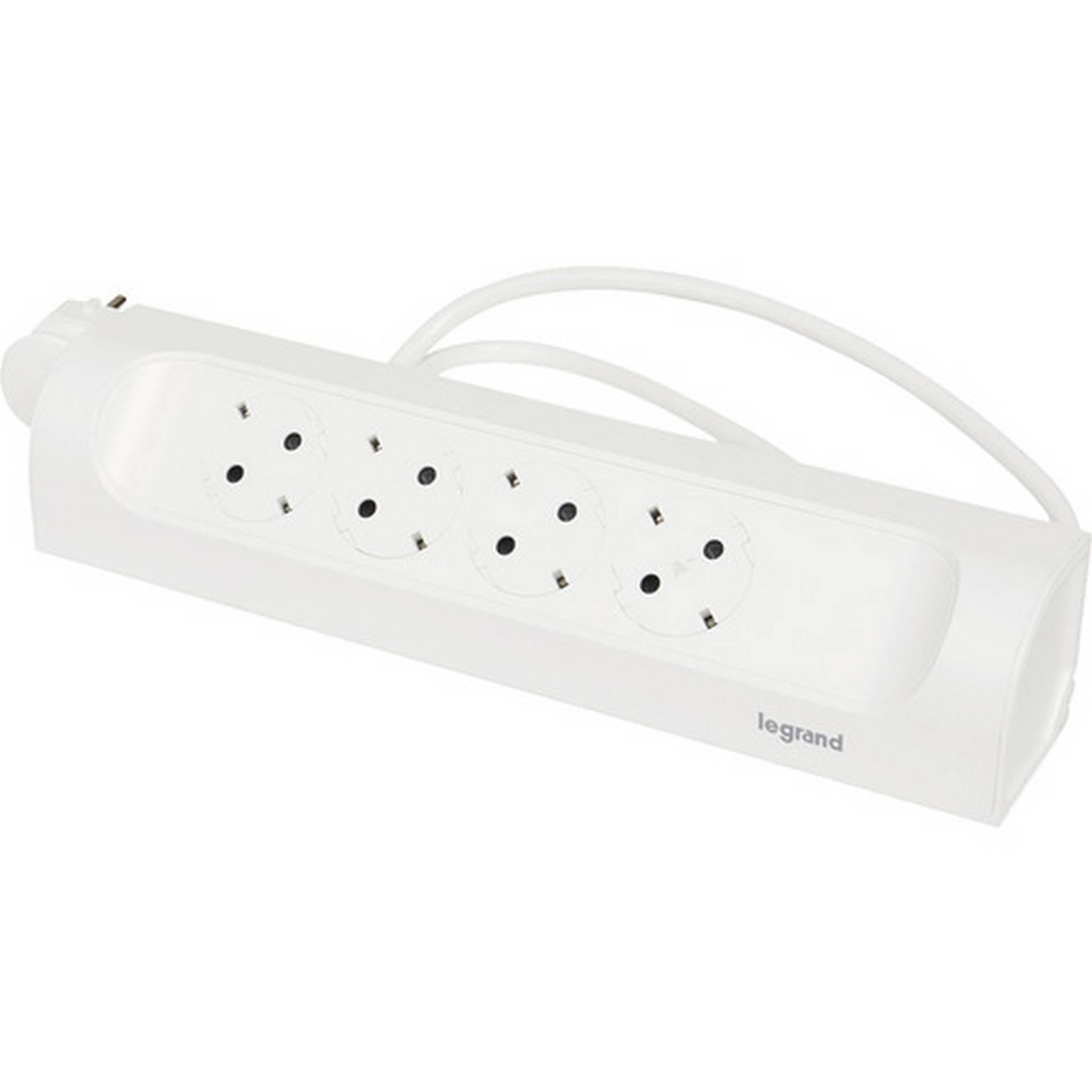 Legrand Ecksteckdosenleiste 4-fach uweiß 1 m Legrand Ecksteckdosenleiste 4-fach uweiß 1 m von LEGRAND