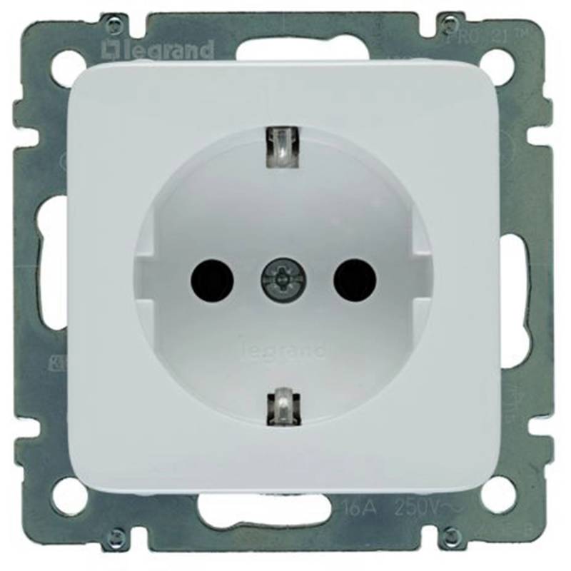 Legrand Steckdosen-Einsatz Creo Ultraweiß Legrand Steckdosen-Einsatz Creo Ultraweiß von LEGRAND