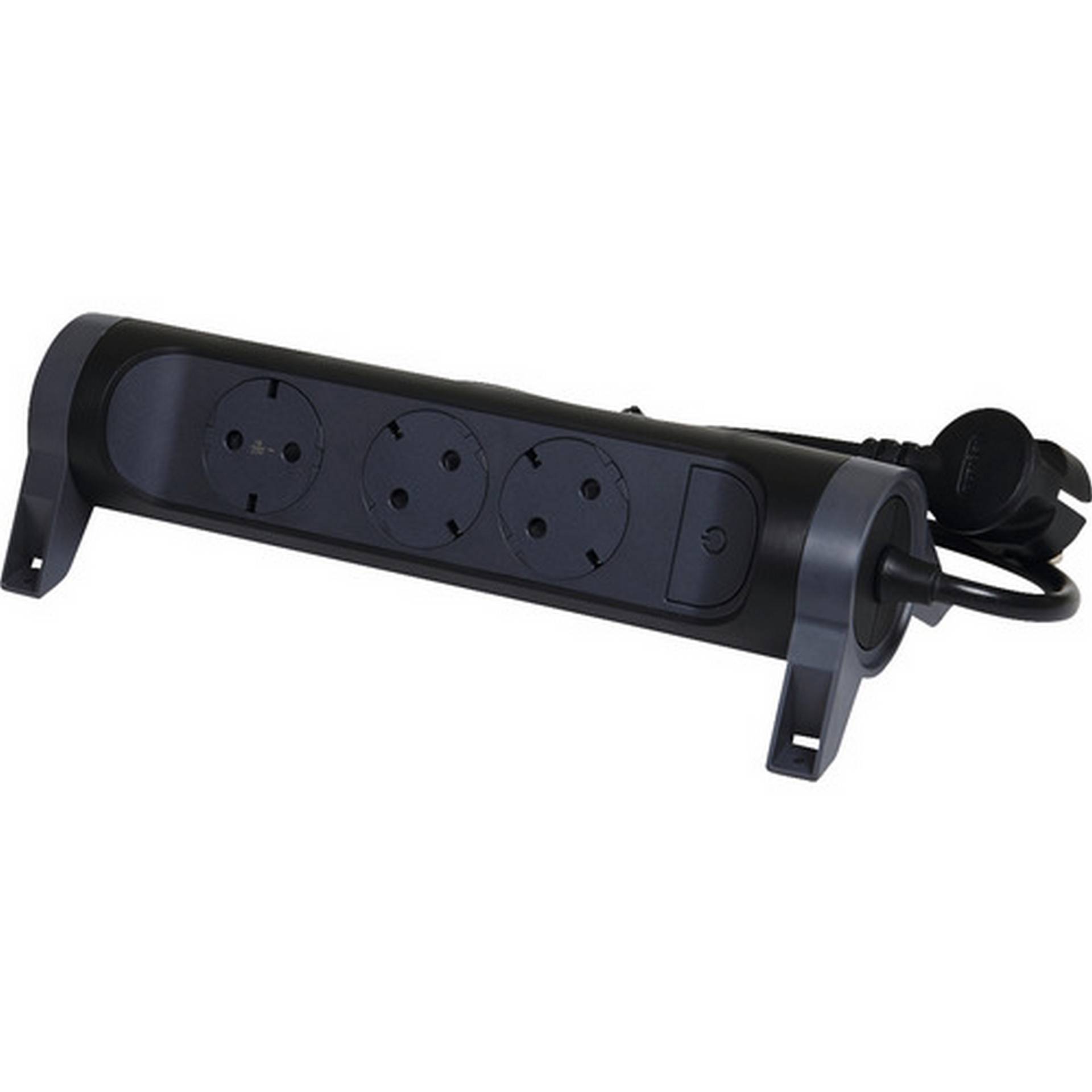 Legrand Steckdosenleiste 3-fach schwarz drehbar 1,5 m Legrand Steckdosenleiste 3-fach schwarz drehbar 1,5 m von LEGRAND