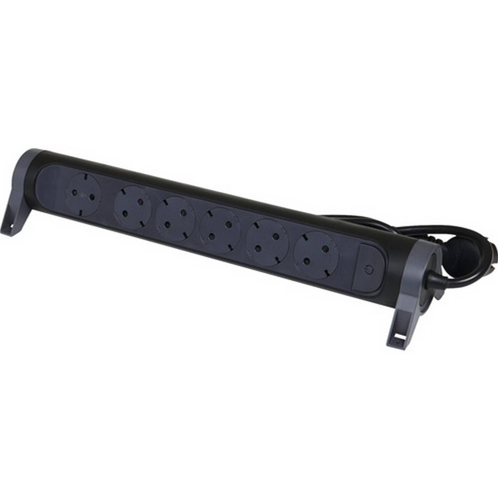 Legrand Steckdosenleiste 6-fach schwarz drehbar 1,5 m Legrand Steckdosenleiste 6-fach schwarz drehbar 1,5 m von LEGRAND