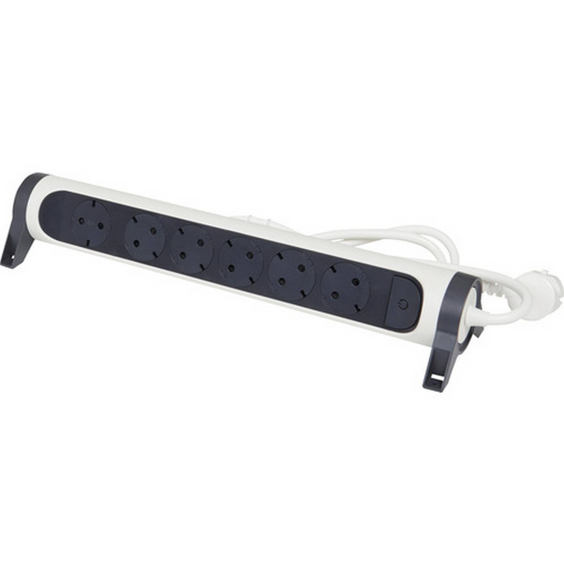 Legrand Steckdosenleiste 6-fach ultraweiß /schwarz drehbar 1,5 m Legrand Steckdosenleiste 6-fach ultraweiß /schwarz drehbar 1,5 m von LEGRAND