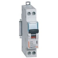 Legrand 406805 Leistungsschalter DNX³ 4500 – Schraube/Schraube – U+N 230 V 32 A – 4,5 kA – Kurve D – 1 Modul von LEGRAND