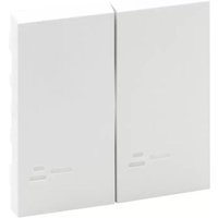 Niloé Step Doppelschlüssel mit Display für Schalter und Kippschalter mattweiß LEGRAND 864108 von LEGRAND