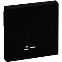 Niloé Step-Taste mit Display für Schalter und Kippschalter mattschwarz Legrand 864506 von LEGRAND