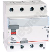4P 40A 0,03A Differenzialschutzschalter Typ AC P304 TX3 411708 von LEGRAND
