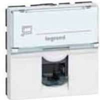 Legrand - RJ45-Buchse Cat 5 Wide Modul Mosaic 76554 von LEGRAND