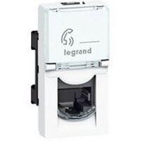 RJ45-Buchse Kategorie 6 ftp 1 weißes Modul von LEGRAND