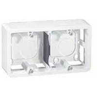 Rechteckige Aufputzdose 'Mosaic' für vier oder fünf oder 2x2 IP20/IK02-Module 154x83x40mm aus farbigem Thermoplast Rechteckige Aufputzdose 'Mosaic' für vier oder fünf oder 2x2 IP20/IK02-Module 154x83x40mm aus farbigem Thermoplast von LEGRAND
