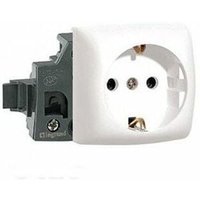 Steckerbasis 2P + TT weiß Legrand Oteo 086101 von LEGRAND