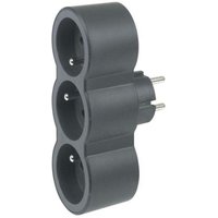 Triplite Compact Wandsteckdose, 3 schwarze Steckdosen Legrand Triplite Compact Wandsteckdose, 3 schwarze Steckdosen Legrand von LEGRAND