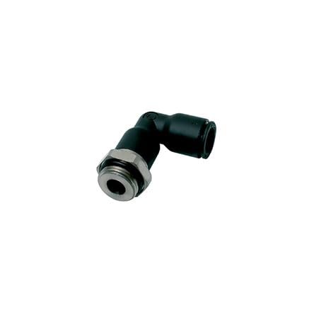 Legris LF 3000 3169 10 17 10-mm-Steckanschluss x G3/8 Stecker Winkelgewindeadapter, Mit Gewinde, Packung a 10 Stück von LEGRIS