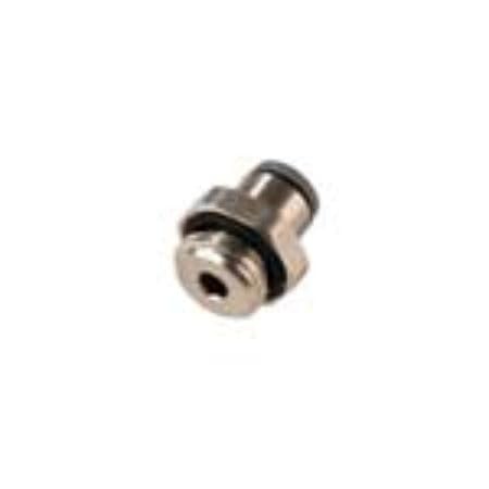 Legris LF6900 LIQUIfit G1/4 Stecker x 8-mm-Steckanschluss Steckfitting, Gewinde-zu-Rohr, Packung a 10 Stück von LEGRIS