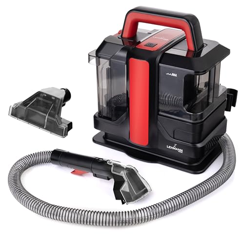 LEHMANN EasyWash Teppichreiniger & Polsterreiniger 2-in-1 Spot Clean Waschsauger, Nass-/Trockensauger 450W, Zwei-Tank-System, Fleckenentferner für Sofa, Teppich & Auto, inkl. Aufsätze LEHMANN EasyWash Teppichreiniger & Polsterreiniger 2-in-1 Spot Clean Waschsauger, Nass-/Trockensauger 450W, Zwei-Tank-System, Fleckenentferner für Sofa, Teppich & Auto, inkl. Aufsätze von LEHMANN