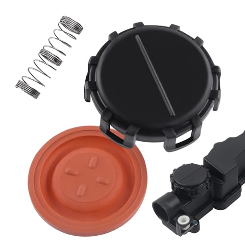 Motorventildeckel Motorventildeckel Wastegate-Abdeckung, Kompatibel mit MK6 MK5 Focus MK2 Transit Cmax 1.6 TDCi Dispatch 1007 206 3008 1.6 HDi S40 V50 C2 C3 C4 Berlingo DS3 R55 von LEIBOCHAO