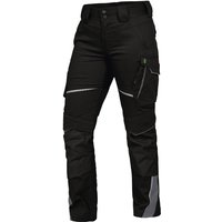 Leibwächter - Damen Bundhose Flex-Line FLXDH25 Gr. 34 schwarz/grau von LEIBWÄCHTER