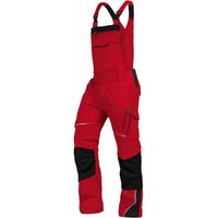 Leibwächter - Latzhose Flex-Line FLEXL22 Gr. 102 rot/schwarz von LEIBWÄCHTER