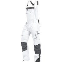 Latzhose Flex-Line FLEXL24 Gr. 28 weiß/grau - Leibwächter von LEIBWÄCHTER