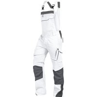 Latzhose Flex-Line FLEXL24 Gr. 30 weiß/grau - Leibwächter von LEIBWÄCHTER