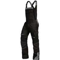 Leibwächter - Latzhose Flex-Line FLEXL25 Gr. 68 schwarz/grau von LEIBWÄCHTER