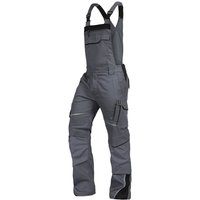 Leibwächter - Latzhose Flex-Line FLEXL27 Gr. 62 grau/schwarz von LEIBWÄCHTER