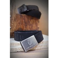 Leibwächter Stretchbandgürtel mit Metallschnalle FLEXG70 Gr. 90 cm schwarz von LEIBWÄCHTER