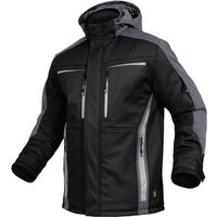 Leibwächter Winter-Softshelljacke Flex-Line Gr. 2XL schwarz/grau von LEIBWÄCHTER