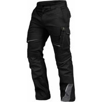 Leibwächter - Bundhose Herren Flex-Line FLEXH25 Gr. 52 schwarz/grau - schwarz/grau von LEIBWÄCHTER