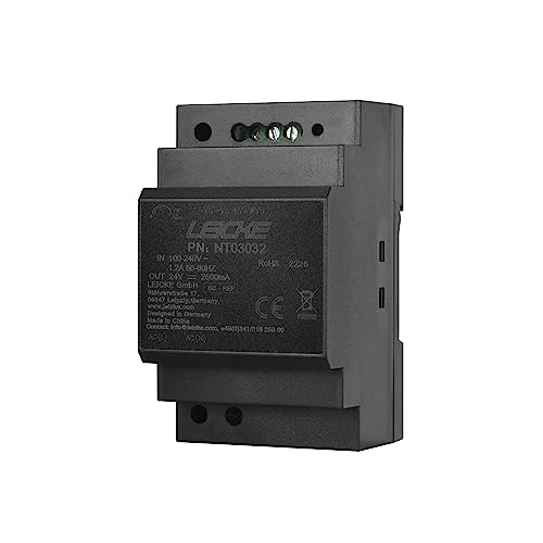 LEICKE Hutschienen-Netzteil 60W 24V 2.5A Din-Rail, LI60-20B24PR2 von LEICKE