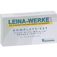 LEINA Erste-Hilfe Verbandkästen Nachfüllpackung ÖNORM Z 1020 für Type I von LEINA-WERKE