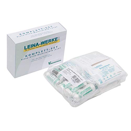 LEINA-WERKE 24127 Erste Hilfe-Koffer MULTI (Pro Safe plus) Metall Füllung 1 Stk. von LEINA-WERKE