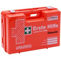 LEINA-WERKE Erste-Hilfe-Koffer Pro Safe Chemie DIN 13157 + Erweiterung orange von LEINA-WERKE