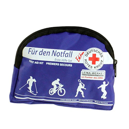 LEINA-WERKE REF 82097 Freizeit-Tasche, Edition DRK, 22-teilig, blau von LEINA-WERKE