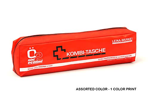 LEINAWERKE 32099 Mini-Kombitasche XS ÖNORM Ö2 XS Ecoline farblich sortiert - 1-farbig, ohne Klett, 5 Stk. von LEINA-WERKE