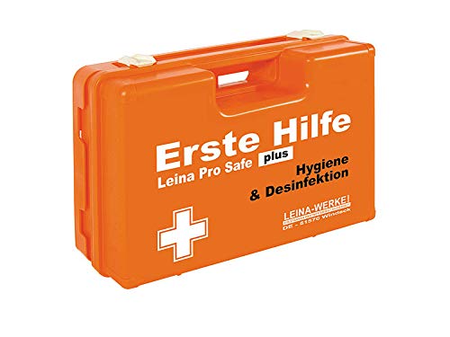 LEINAWERKE 38134 Erste Hilfe-Koffer MULTI (Pro Safe plus) Pro Safe plus Hygiene & Desinfektion, 1 Stk. von LEINA-WERKE