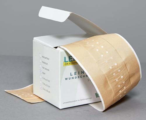 LEINAWERKE 70005 LEINAPLAST adhesive bandages 5 m x 8 cm ST 1 pc. LEINAWERKE 70005 LEINAPLAST adhesive bandages 5 m x 8 cm ST 1 pc. von LEINA-WERKE