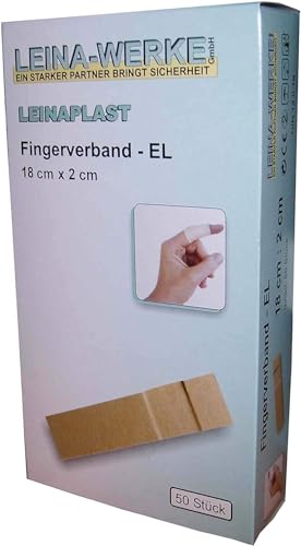 LEINAWERKE 72003 LEINAPLAST-Fingerverbände 18 cm x 2 cm, EL, 100 Stk. einzeln verpackt LEINAWERKE 72003 LEINAPLAST-Fingerverbände 18 cm x 2 cm, EL, 100 Stk. einzeln verpackt von LEINA-WERKE