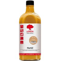 Leinos - Holzöl 250 ml Hartöl Bernstein für Tische Möbel Arbeitsplatten Teak Eiche Möbelöl für effektive Versiegelung und langanhaltenden Schutz im von LEINOS